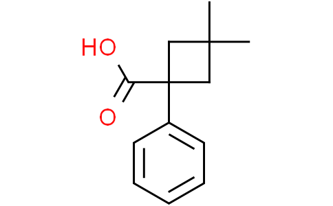 3,3-dimethyl-1-phenyl-cyclobutanecarboxylic acid