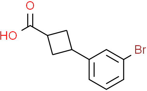 3-(3-bromophenyl)cyclobutanecarboxylic acid