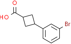 3-(3-bromophenyl)cyclobutanecarboxylic acid