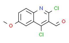 2，4-二氯-6-甲氧基-3-喹啉甲醛,≥95%