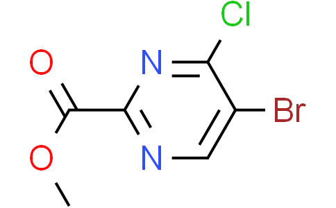 methyl 5-bromo-4-chloro-pyrimidine-2-carboxylate