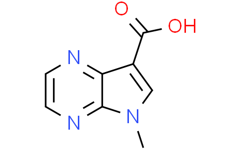 5-methyl-5H-pyrrolo[2,3-b]pyrazine-7-carboxylic acid