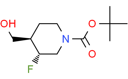 tert-butyl (3R,4R)-3-fluoro-4-(hydroxymethyl)piperidine-1-carboxylate
