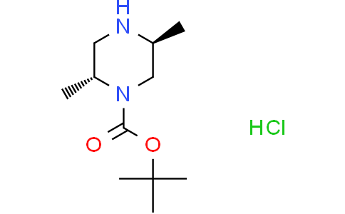 tert-butyl (2R,5S)-2,5-dimethylpiperazine-1-carboxylate hydrochloride
