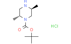 (2R， 5S)-2， 5-二甲基哌嗪-1-羧酸叔丁酯盐酸盐
