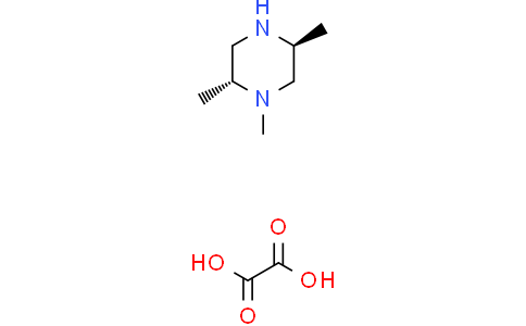 (2R,5S)-1,2,5-trimethylpiperazine; oxalic acid