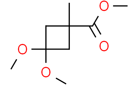 methyl 3,3-dimethoxy-1-methyl-cyclobutanecarboxylate