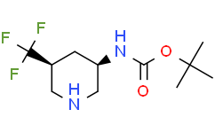 ((3R，5S)-5-(三氟甲基)哌啶-3-基)氨基甲酸叔丁酯