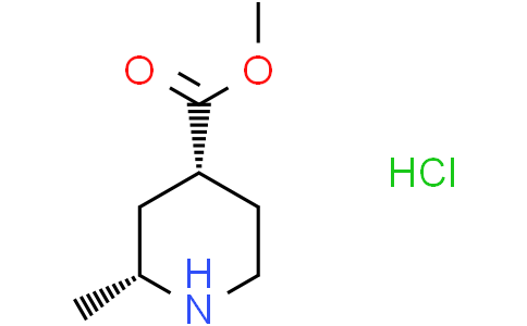 methyl (2R,4R)-2-methylpiperidine-4-carboxylate;hydrochloride