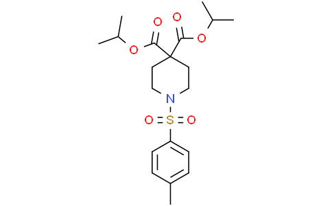 4,4-bis(propan-2-yl) 1-(4-methylbenzenesulfonyl)piperidine-4,4-dicarboxylate