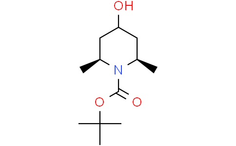 tert-butyl rel-(2S,4r,6R)-4-hydroxy-2,6-dimethyl-piperidine-1-carboxylate