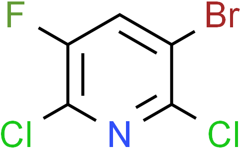 3-bromo-2,6-dichloro-5-fluoro-pyridine