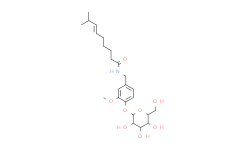 辣椒素-β-D-吡喃葡萄糖苷,90%