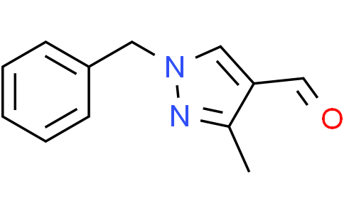 1-benzyl-3-methyl-1H-pyrazole-4-carbaldehyde