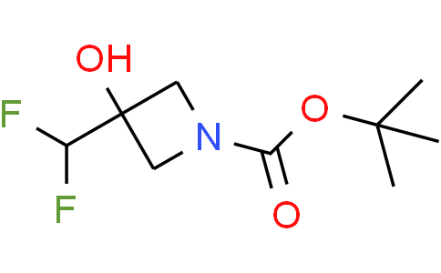 tert-butyl 3-(difluoromethyl)-3-hydroxyazetidine-1-carboxylate