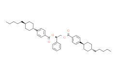 双[4-(反式-4-戊基环己基)苯甲酸](R)-1-苯基-1，2-亚乙酯,≥98%