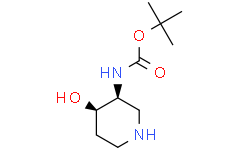 ((3S，4R)-4-羟基哌啶-3-基)氨基甲酸叔丁酯