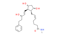 17-phenyl trinor Prostaglandin F2α methyl amide