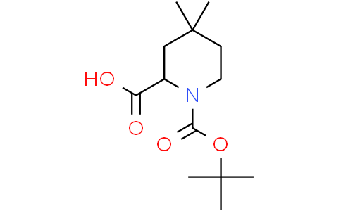 1-[(tert-butoxy)carbonyl]-4,4-dimethylpiperidine-2-carboxylic acid
