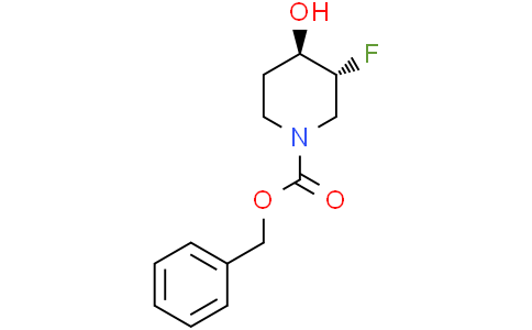 benzyl (3R,4R)-3-fluoro-4-hydroxypiperidine-1-carboxylate