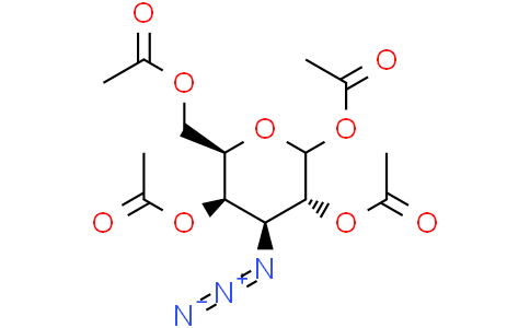(2R,3R,4S,5R)-3,5,6-triacetoxy-4-azido-tetrahydropyran-2-yl]methyl acetate