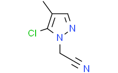2-(5-chloro-4-methyl-pyrazol-1-yl)acetonitrile