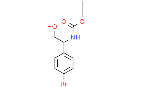 Tert-butyl(1-(4-bromophenyl)-2-hydroxyethyl)carbamateCas:1557852-03-5