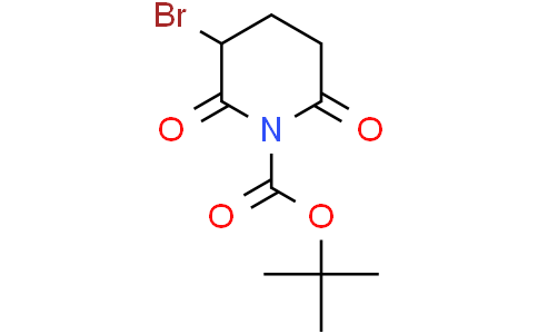 tert-butyl 3-bromo-2,6-dioxo-piperidine-1-carboxylate
