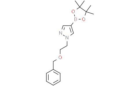 1-(2-benzyloxyethyl)-4-(4,4,5,5-tetramethyl-1,3,2-dioxaborolan-2-yl)pyrazole
