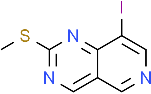 8-iodo-2-methylsulfanyl-pyrido[4,3-d]pyrimidine