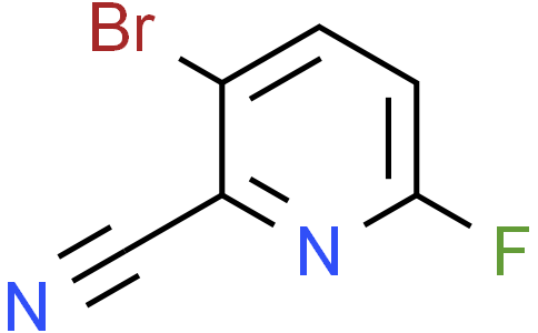 3-bromo-6-fluoro-pyridine-2-carbonitrile