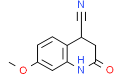 7-甲氧基-2-氧代-1，2，3，4-四氢喹啉-4-甲腈,95%