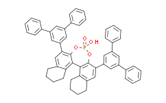 (11bR)-8，9，10，11，12，13，14，15-Octahydro-4-hydroxy-2，6-bis([1，1':3'，1''-terphenyl]-5'-yl)-4-oxide-dinaphtho[2，1-d:1'，2'-f][1，3，2]dioxaphosphepin,≥98%，99%e.e.