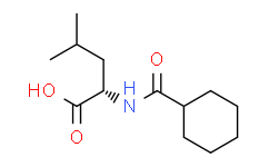 (Cyclohexanecarbonyl)-L-leucine