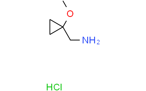 (1-methoxycyclopropyl)methanaminehydrochlorideCas:1574118-00-5