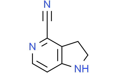 1H,2H,3H-pyrrolo[3,2-c]pyridine-4-carbonitrile
