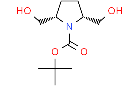 tert-butyl cis-2,5-bis(hydroxymethyl)pyrrolidine-1-carboxylate