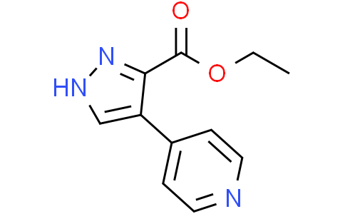ethyl 4-(4-pyridyl)-1H-pyrazole-3-carboxylate