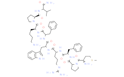 H-Met-Pro-D-Phe-Arg-D-Trp-Phe-Lys-Pro-Val-NH2游离态