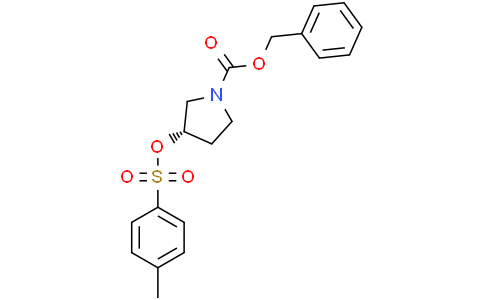 benzyl (3S)-3-[(4-methylbenzenesulfonyl)oxy]pyrrolidine-1-carboxylate