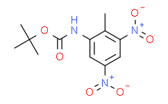 (2-甲基-3，5-二硝基苯基)氨基甲酸叔丁酯,97%