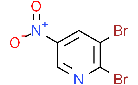 2,3-dibromo-5-nitro-pyridine