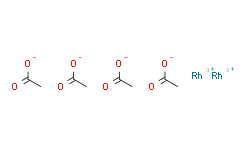 醋酸铑(II)二聚体,RH：43.0%-46.6%