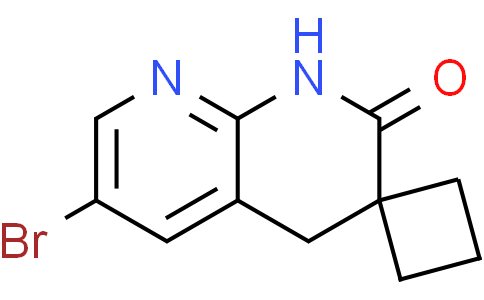 6-bromospiro[1,4-dihydro-1,8-naphthyridine-3,1'-cyclobutane]-2-one