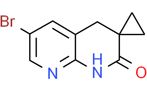 6-bromospiro[1,4-dihydro-1,8-naphthyridine-3,1'-cyclopropane]-2-one