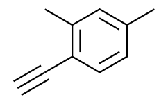 1-乙炔基-2，4-二甲基苯,98%