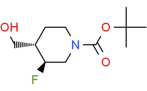 tert-butyl (3S,4S)-3-fluoro-4-(hydroxymethyl)piperidine-1-carboxylate