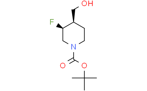 tert-butyl (3S,4R)-3-fluoro-4-(hydroxymethyl)piperidine-1-carboxylate