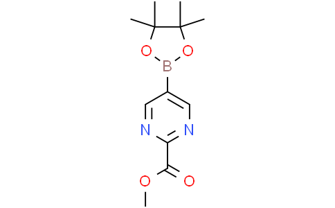 methyl 5-(4,4,5,5-tetramethyl-1,3,2-dioxaborolan-2-yl)pyrimidine-2-carboxylate
