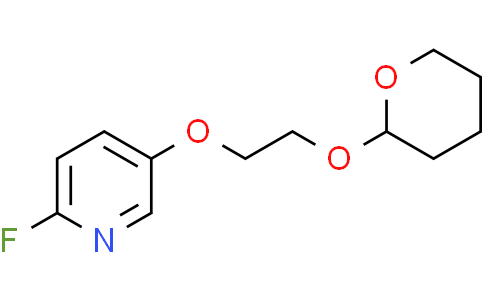 2-fluoro-5-(2-tetrahydropyran-2-yloxyethoxy)pyridine